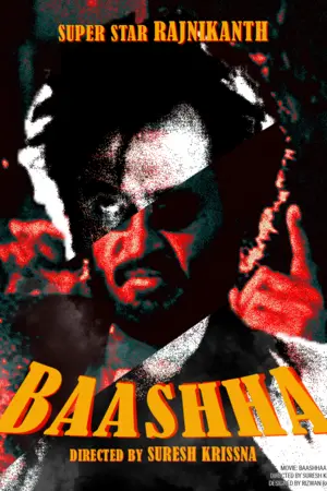 Download Baasha (1995) WebRip [Tamil + Telugu] ESub 480p 720p